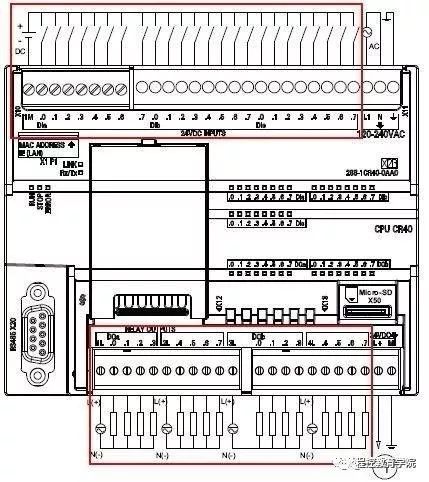 西门子 smart PLC 输入/输出接线图，手把手教你接线