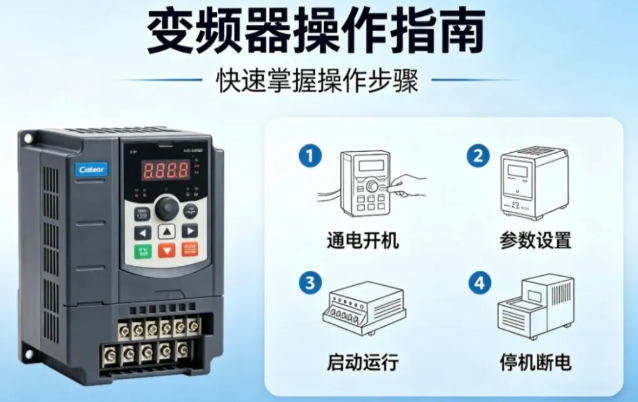 变频器基础操作，新手入门教程